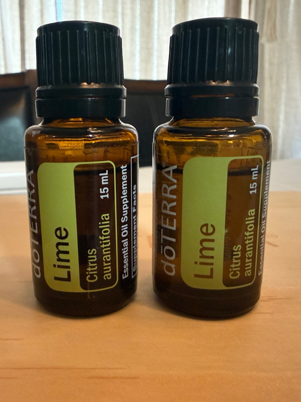 2x Doterra Lime Essential Oil